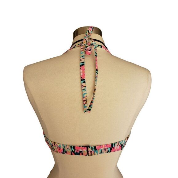 Women's Bikini Top Swimwear Halter Style Molded Cup Swim Top Medium NWOT - Picture 4 of 7